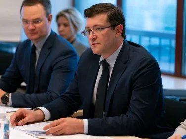 Глеб Никитин провел рабочую встречу с руководителем Фонда защиты прав граждан-участников долевого строительства Константином Тимофеевым